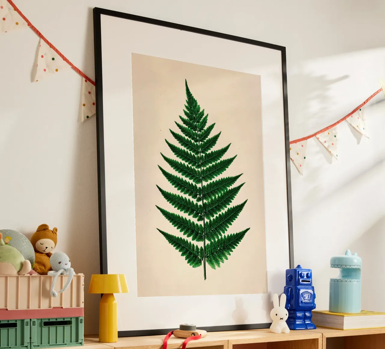 Foglia di felce carta hahnemühle da Studio Verde