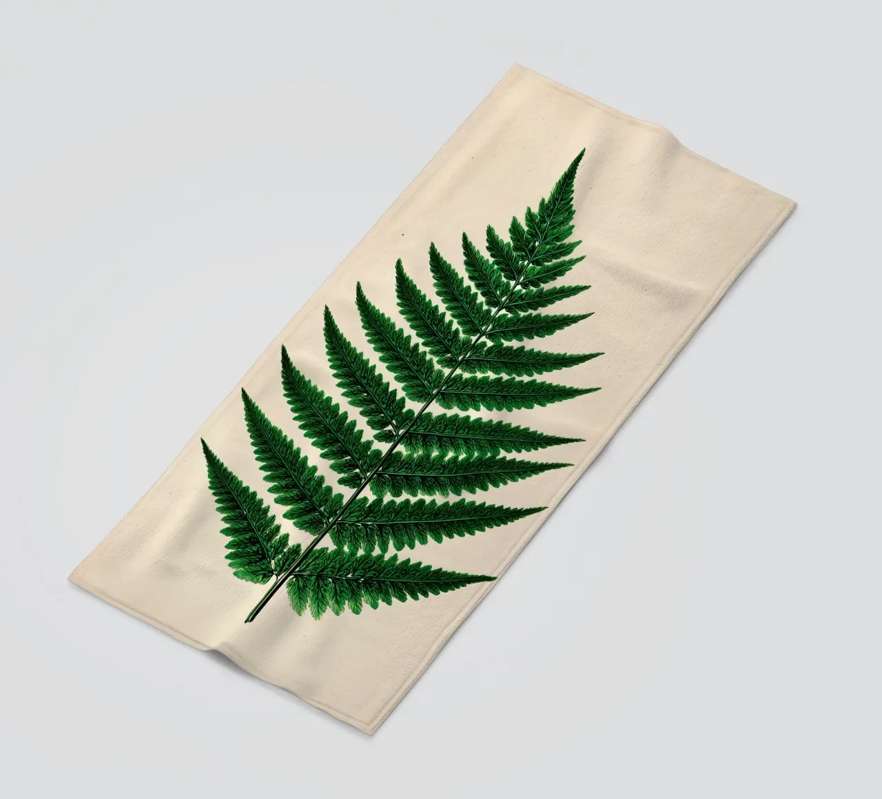 Varenblad strandhanddoek van Studio Verde