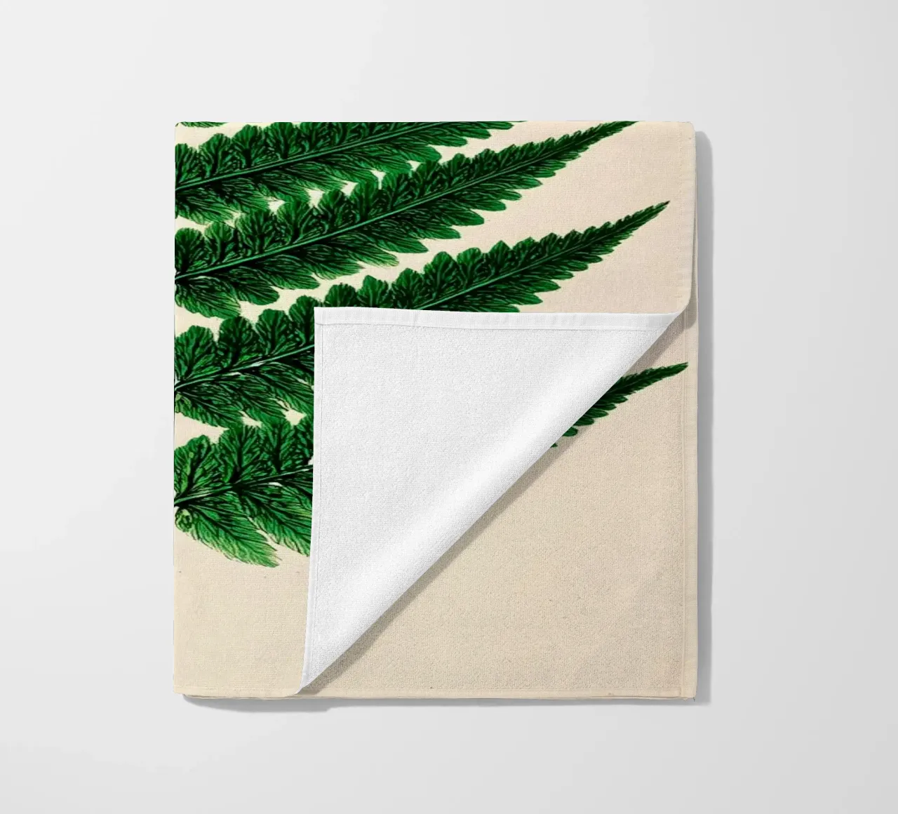 Varenblad strandhanddoek van Studio Verde