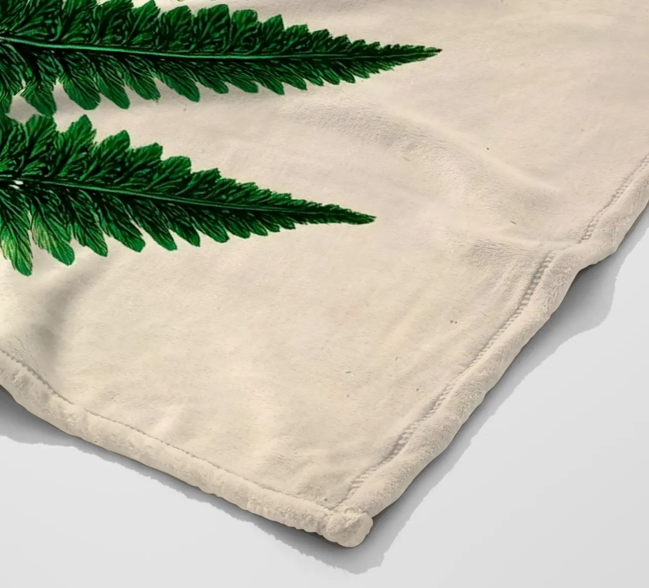 Fern leaf Fleecedecke von Studio Verde