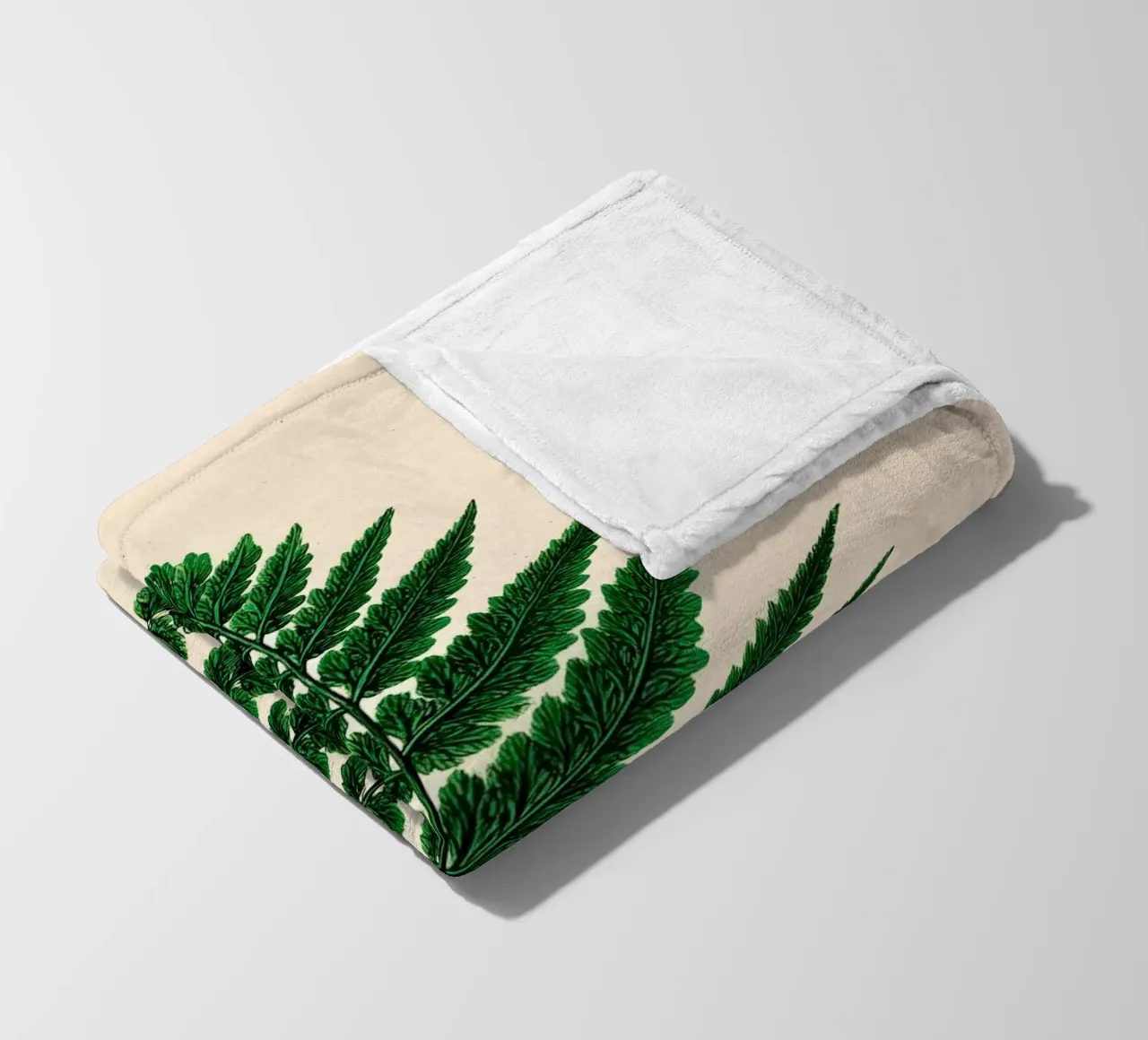 Fern leaf Fleecedecke von Studio Verde