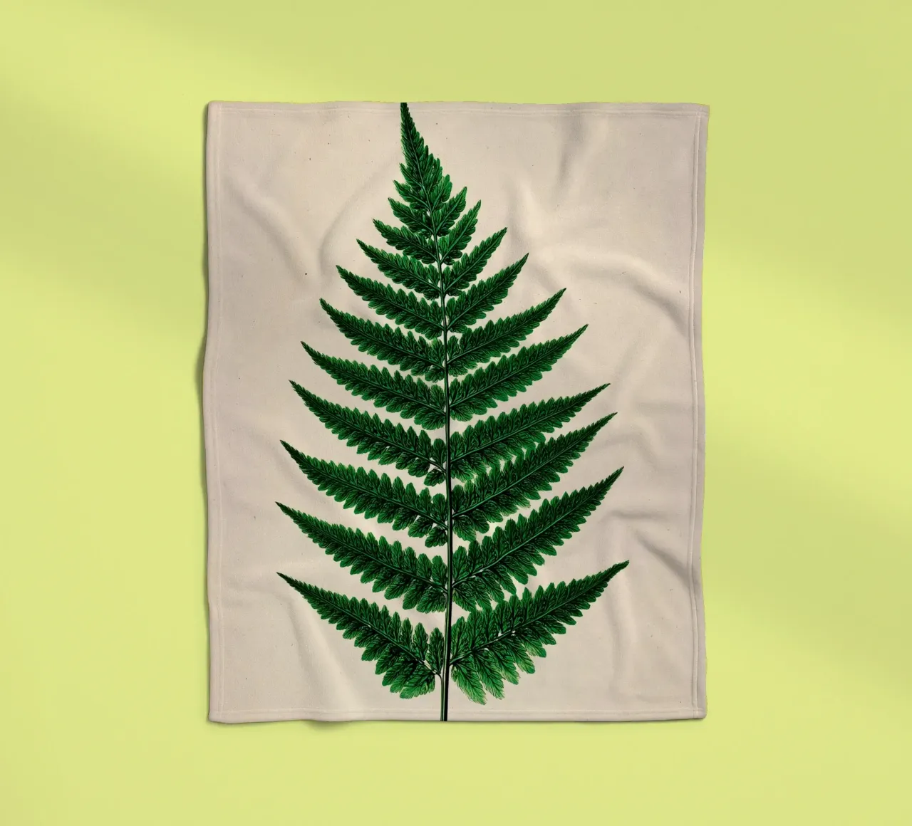 Fern leaf Fleecedecke von Studio Verde