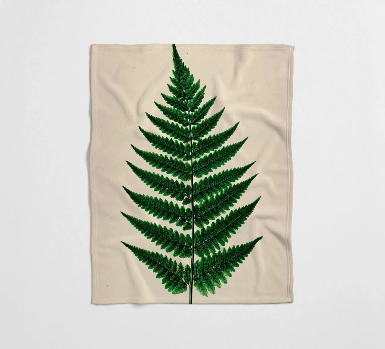 Foglia di felce coperta in pile da Studio Verde