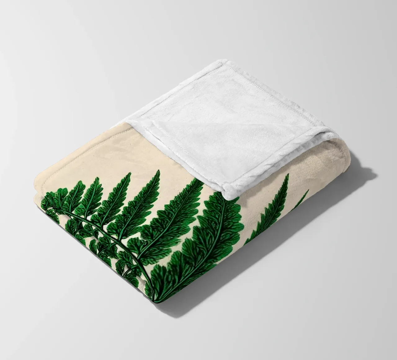 Fern leaf Fleecedecke von Studio Verde