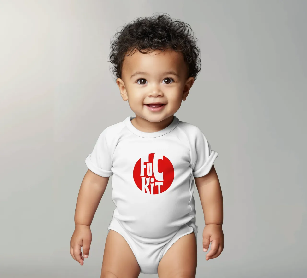 Blöd body neonato maniche corte da Flo Klein