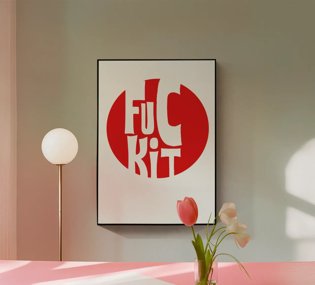 Blöd plexiglass da Flo Klein