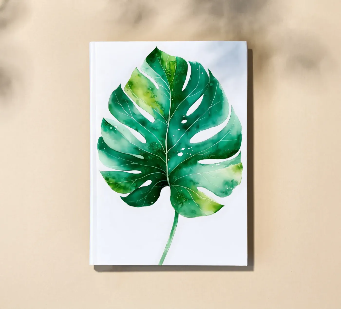 Monstera leaf notebook by Studio Verde