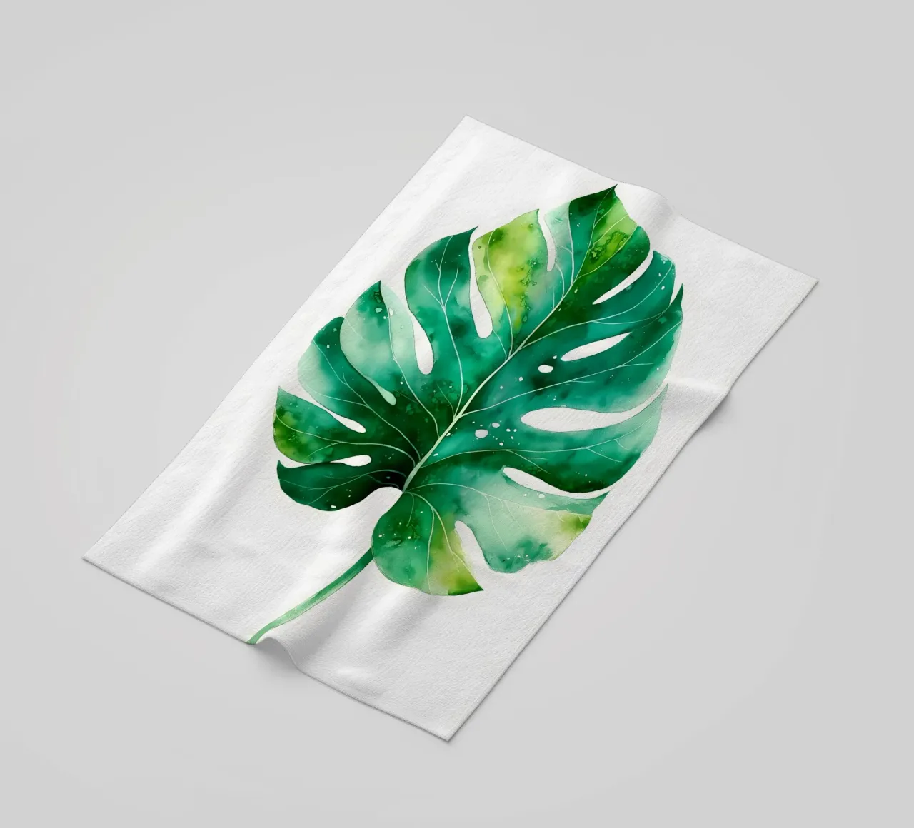 Monstera leaf Strandtuch von Studio Verde