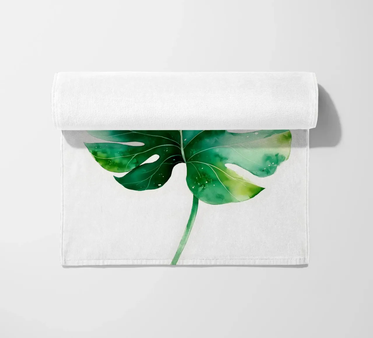 Monstera leaf Strandtuch von Studio Verde
