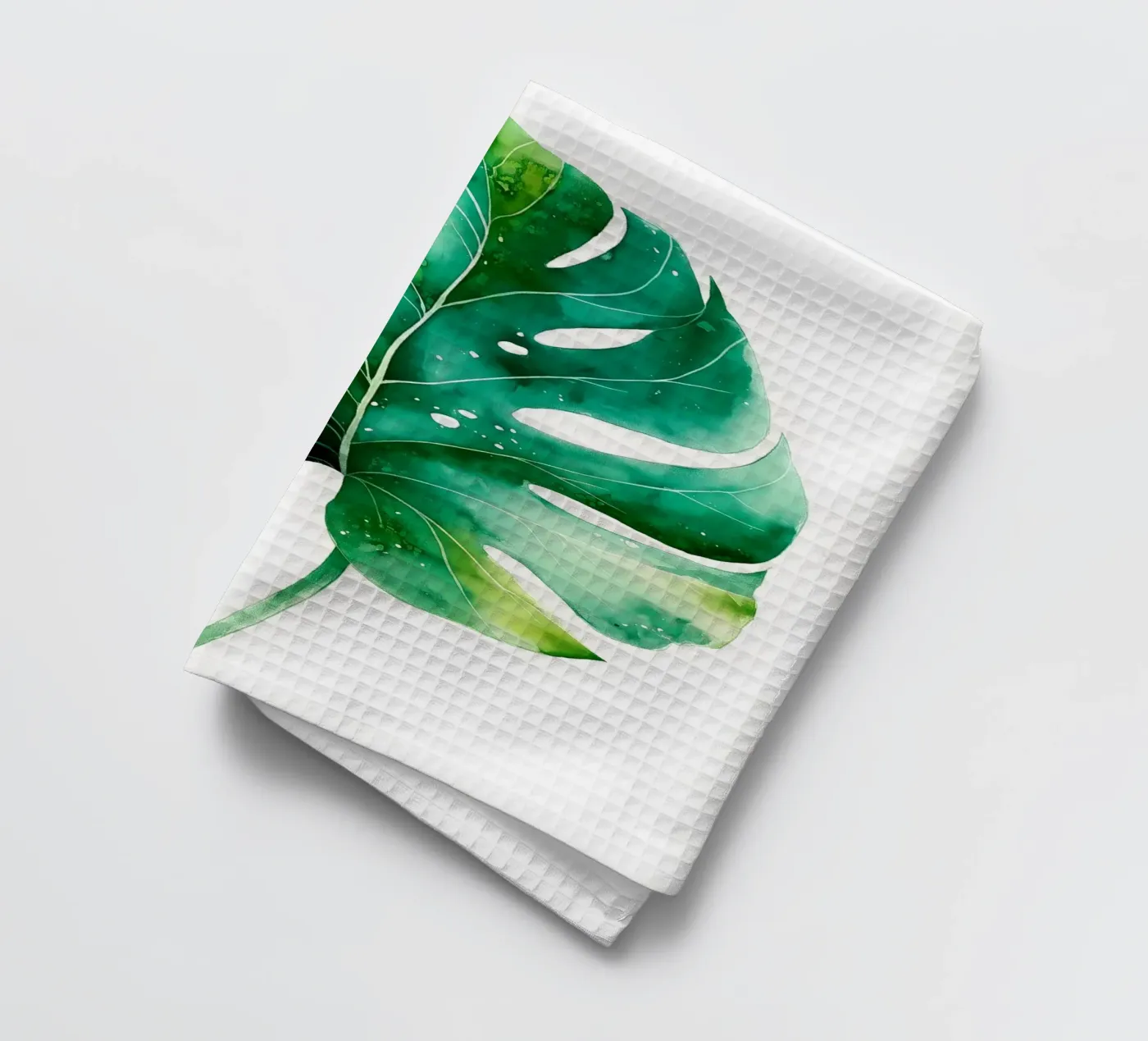 Feuille de monstera torchon de Studio Verde
