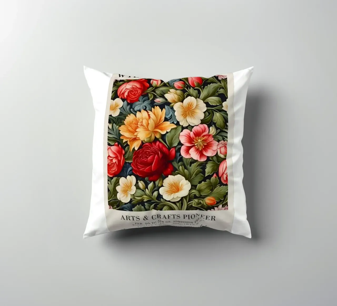 bellissime rose colorate cuscino da Ropech Shop