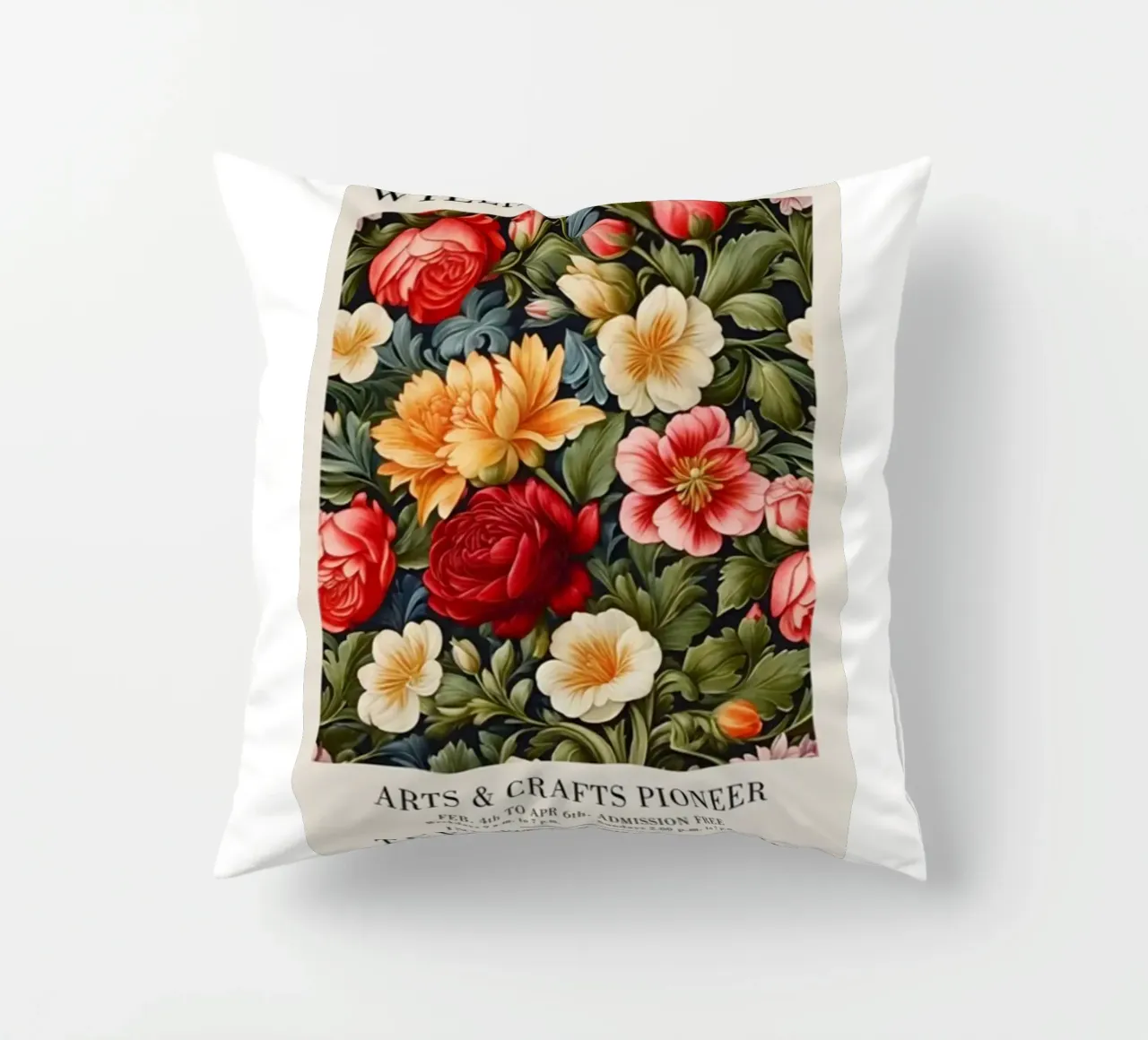 bellissime rose colorate cuscino da Ropech Shop