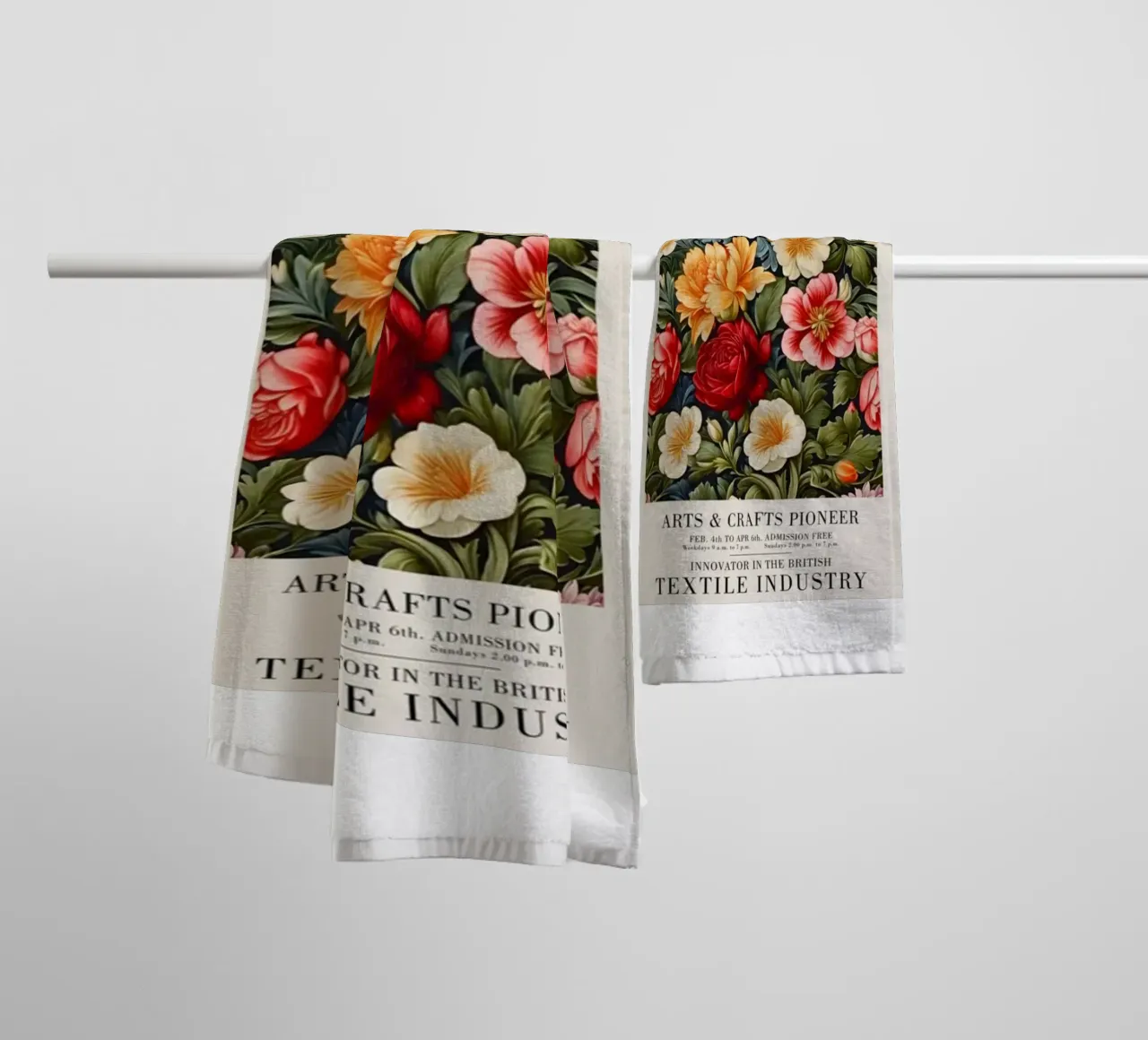beatiful colorful roses towel by Ropech Shop
