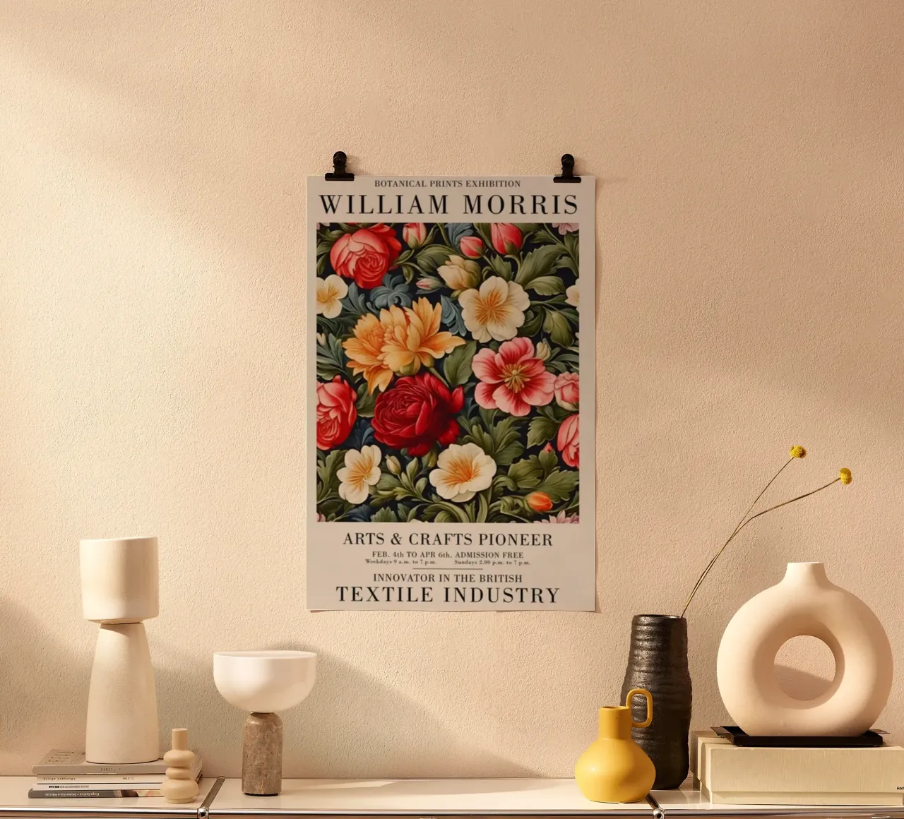 beatiful colorful roses poster by Ropech Shop