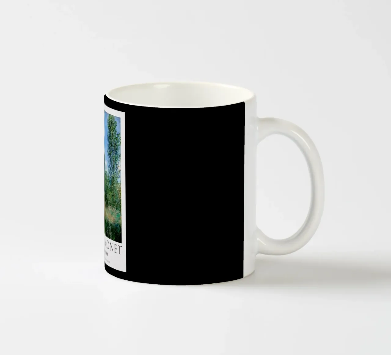 Poster Claude Monet tazza in ceramica da https://www.juniqe.com/uk/shop/Henndraws