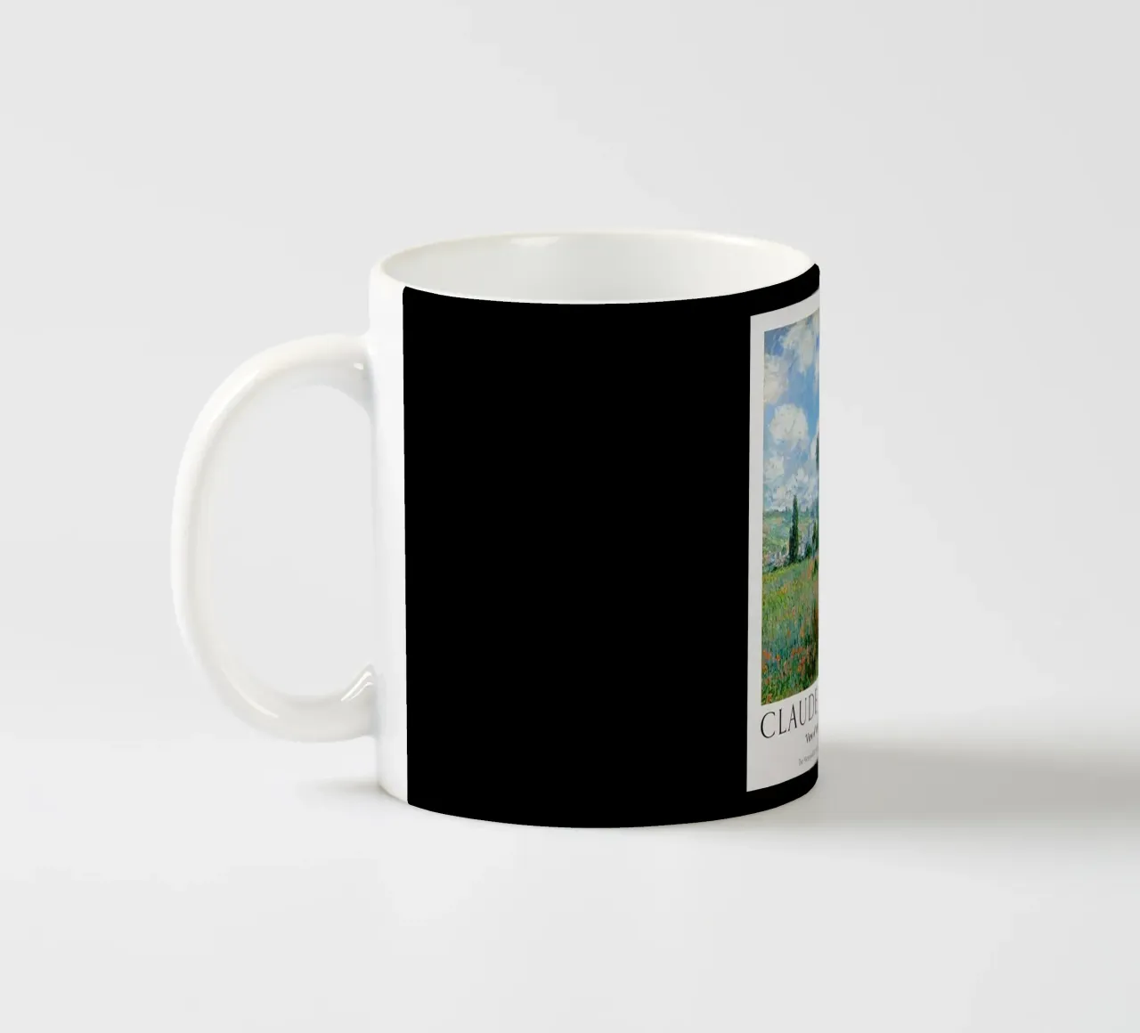 Poster Claude Monet tazza in ceramica da https://www.juniqe.com/uk/shop/Henndraws