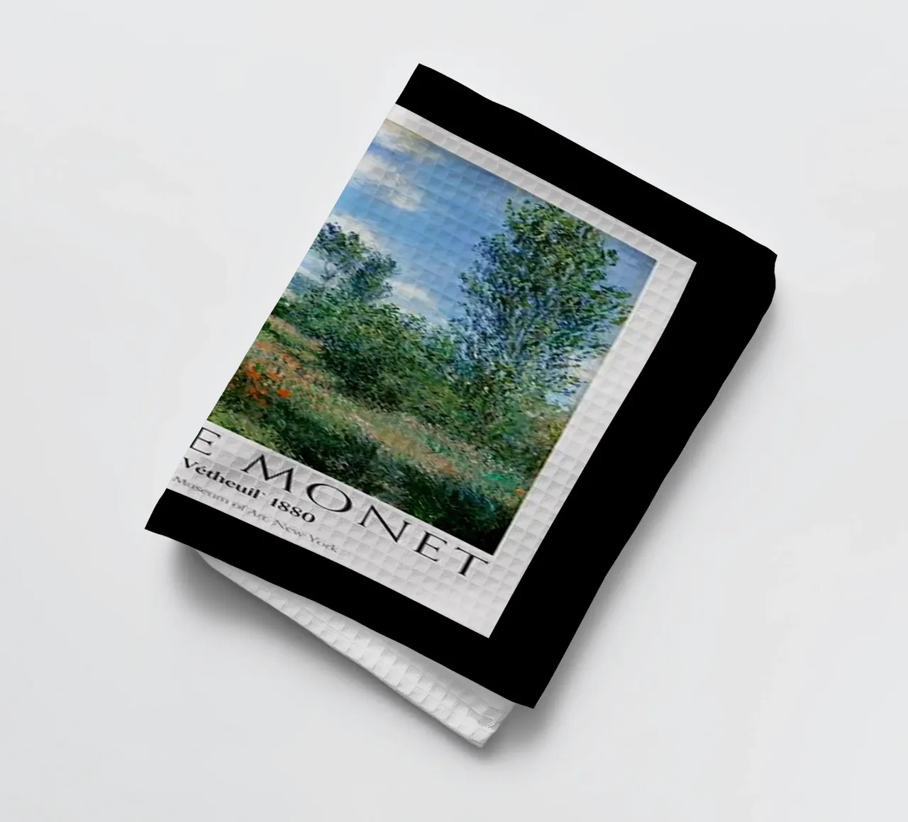 Poster Claude Monet canovaccio da cucina da https://www.juniqe.com/uk/shop/Henndraws