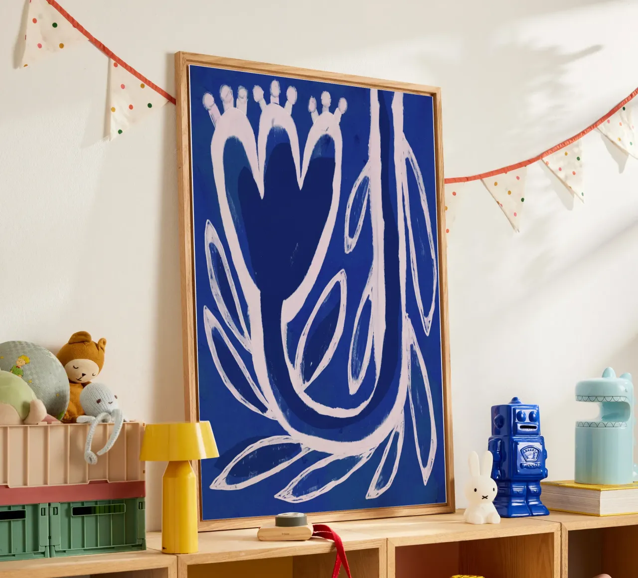 Upwards (Blue) plexiglass da treechild