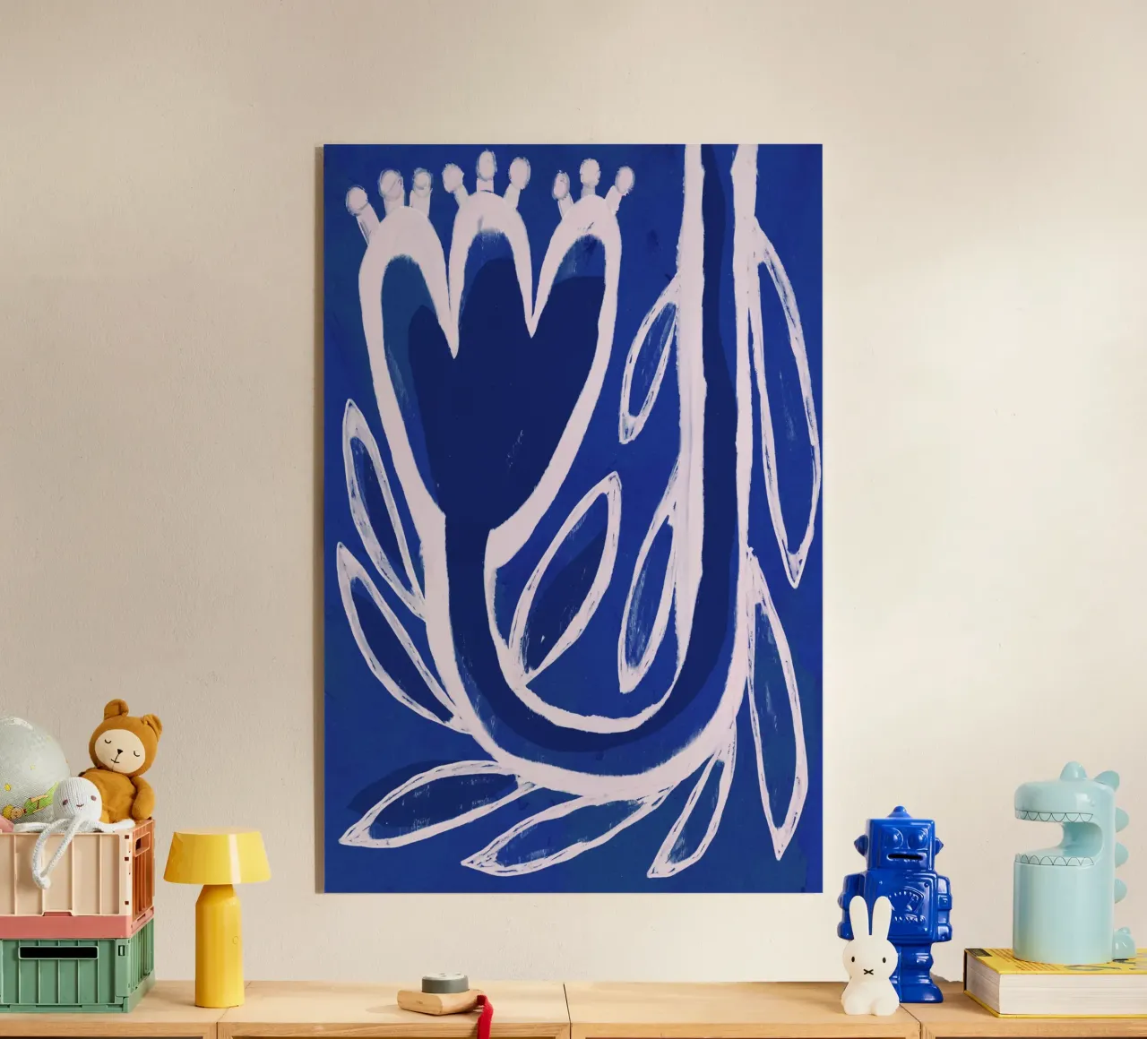 Upwards (Blue) plexiglass da treechild