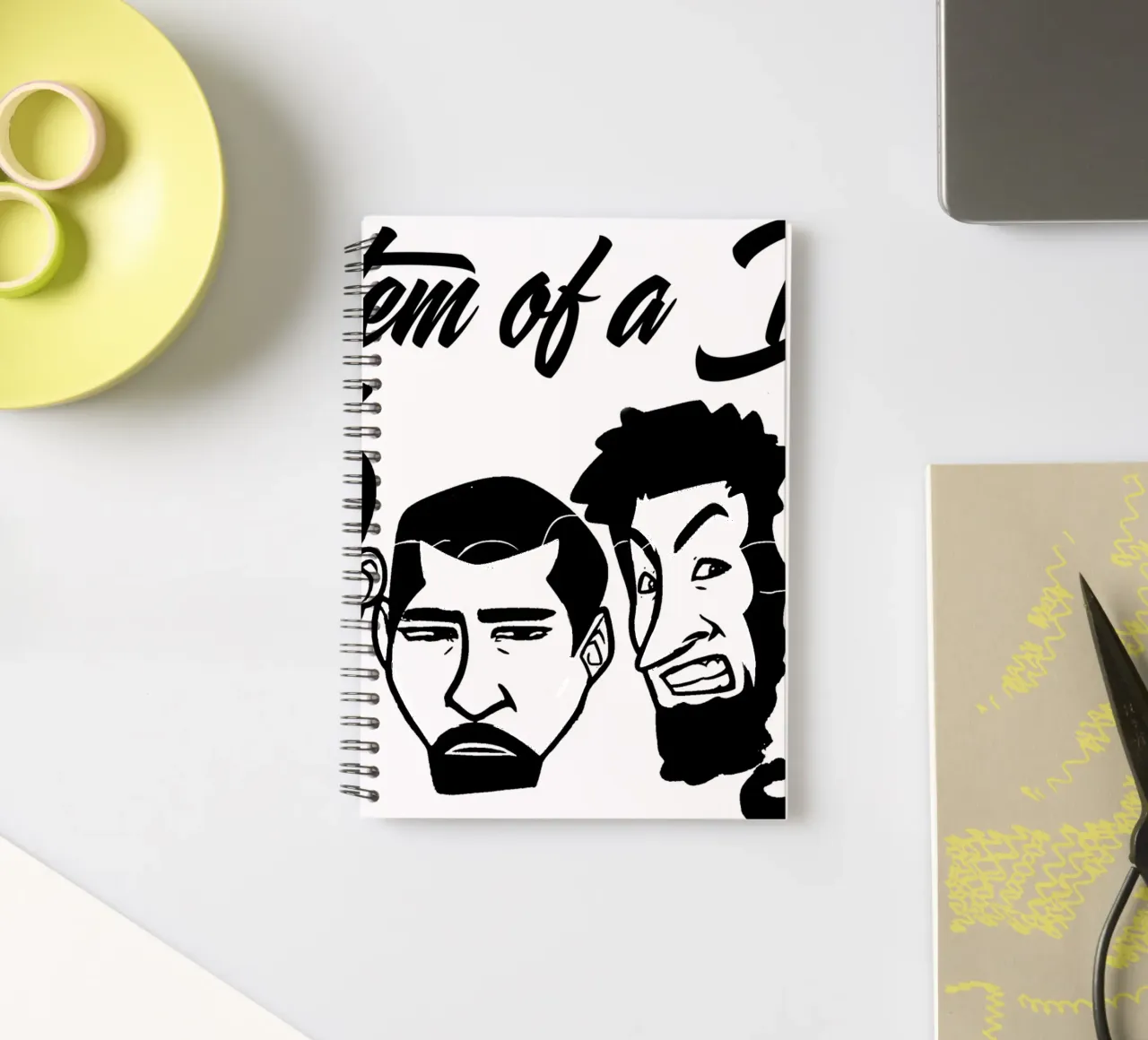 Maglietta Face Member System of a Down diario ad anelli da ninetyfourdesign_