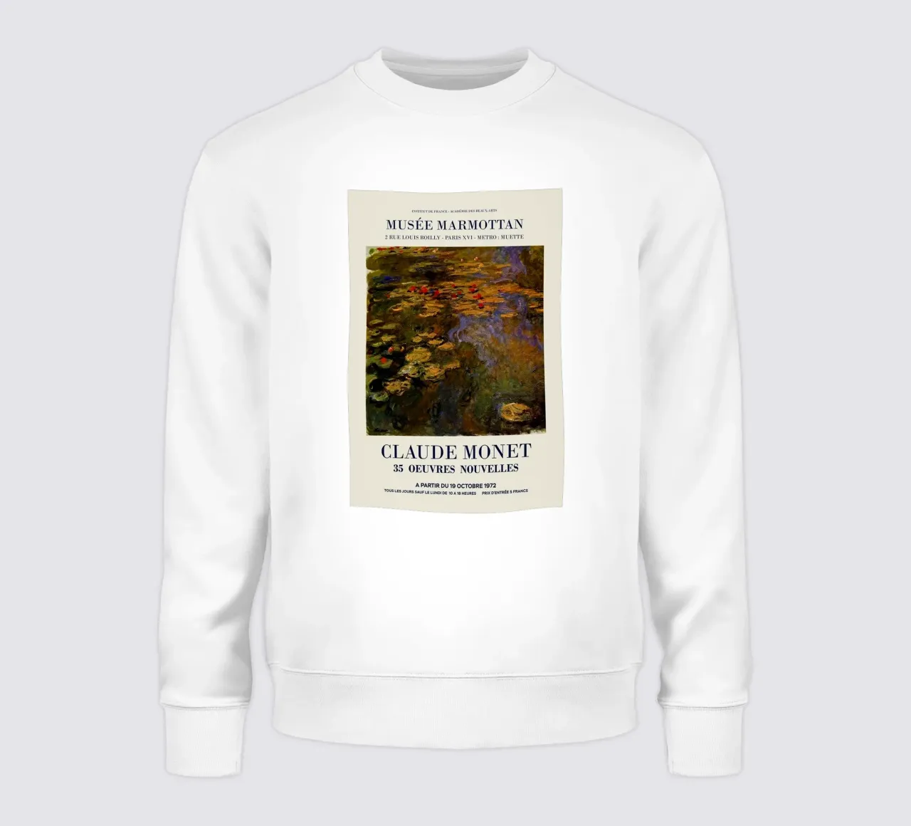 Vintage Musee Marmottan felpa da https://www.juniqe.com/uk/shop/Henndraws