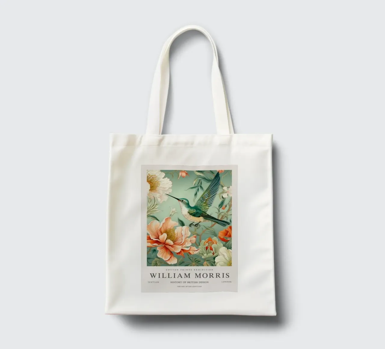hmmingbird buscando comida tote bag de Ropech Shop