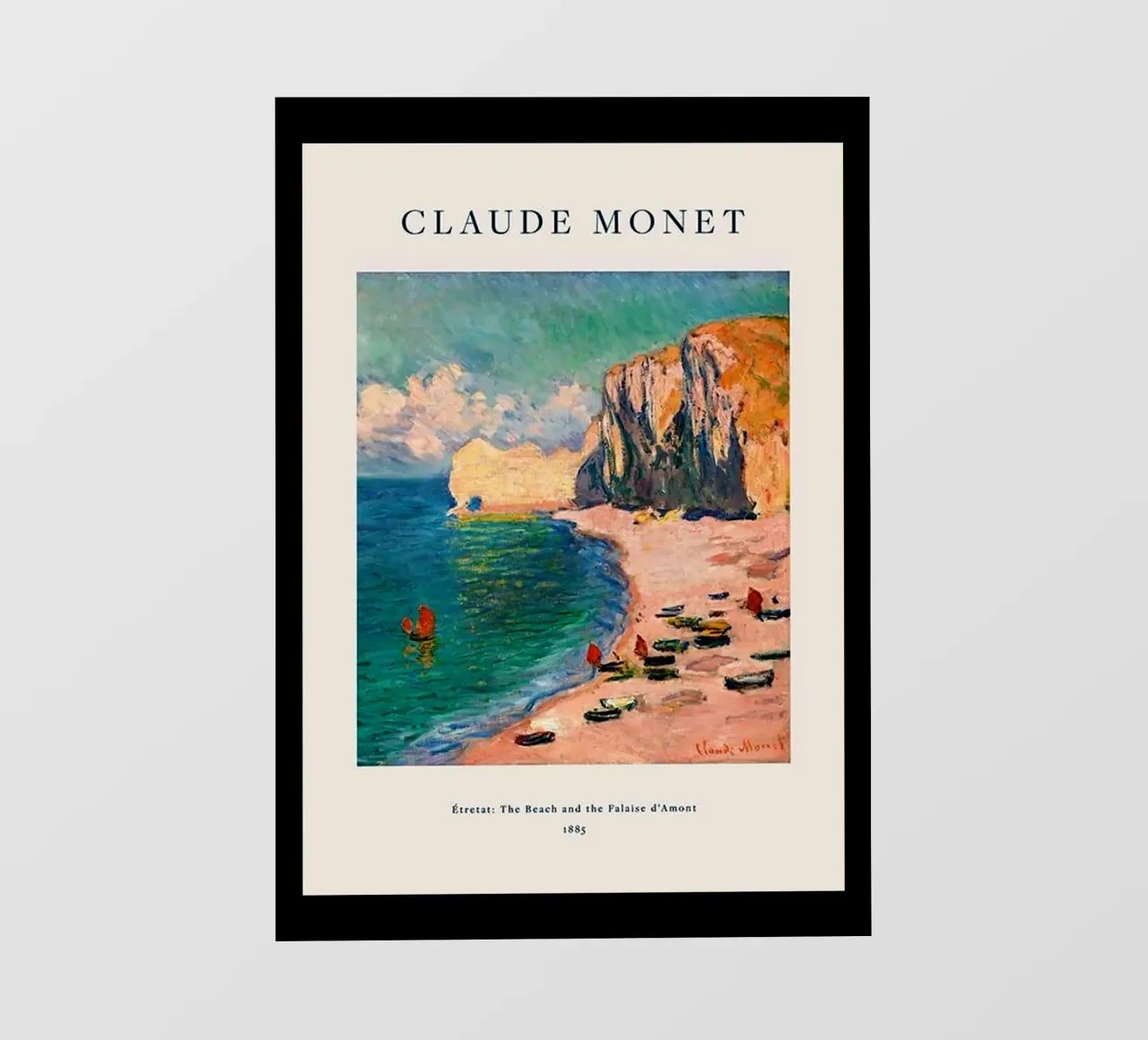 Vista d'epoca su spiaggia e montagna telo in pvc da https://www.juniqe.com/uk/shop/Henndraws