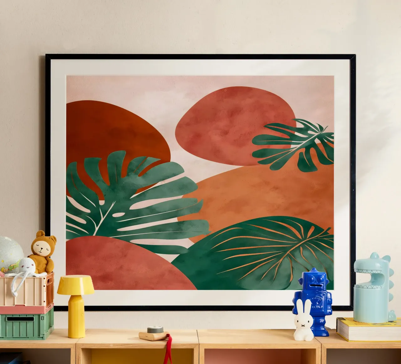 Monstera art hahnemühle by Studio Verde