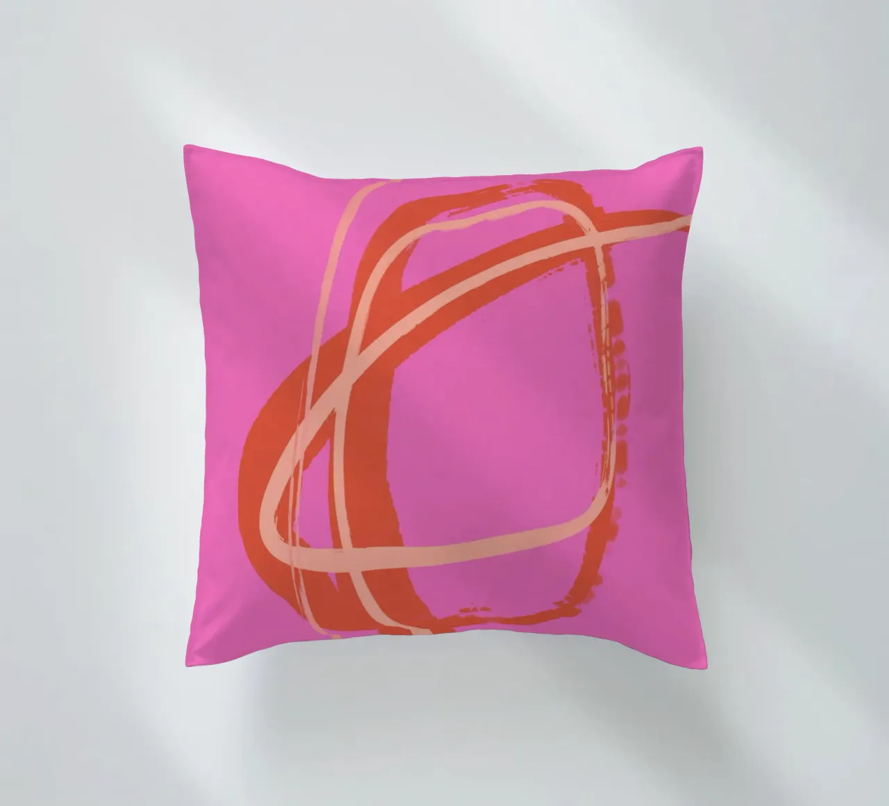 All On Pink No 10 cuscino da treechild