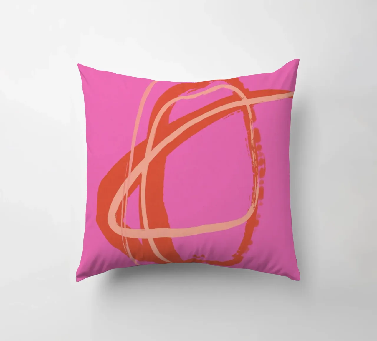 All On Pink No 10 cuscino da treechild