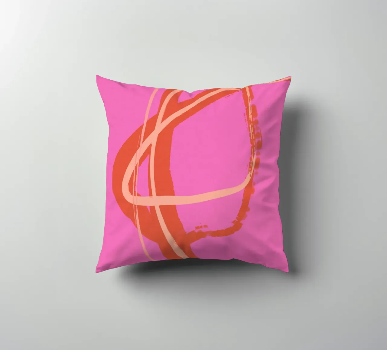 All On Pink No 10 cuscino da treechild