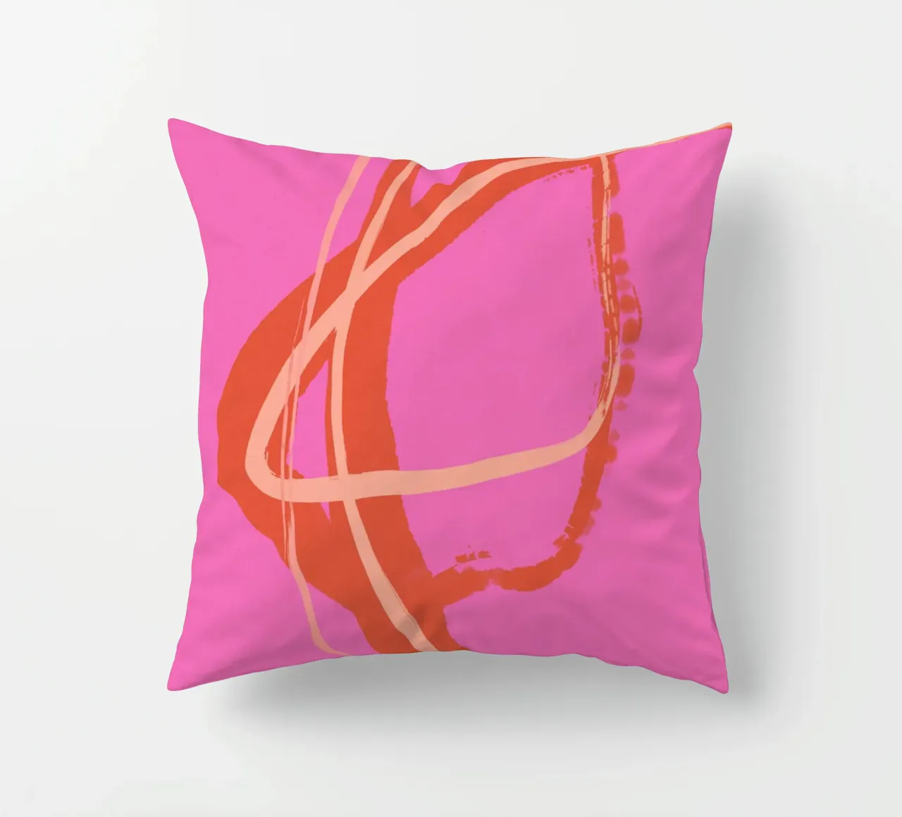 All On Pink No 10 cuscino da treechild