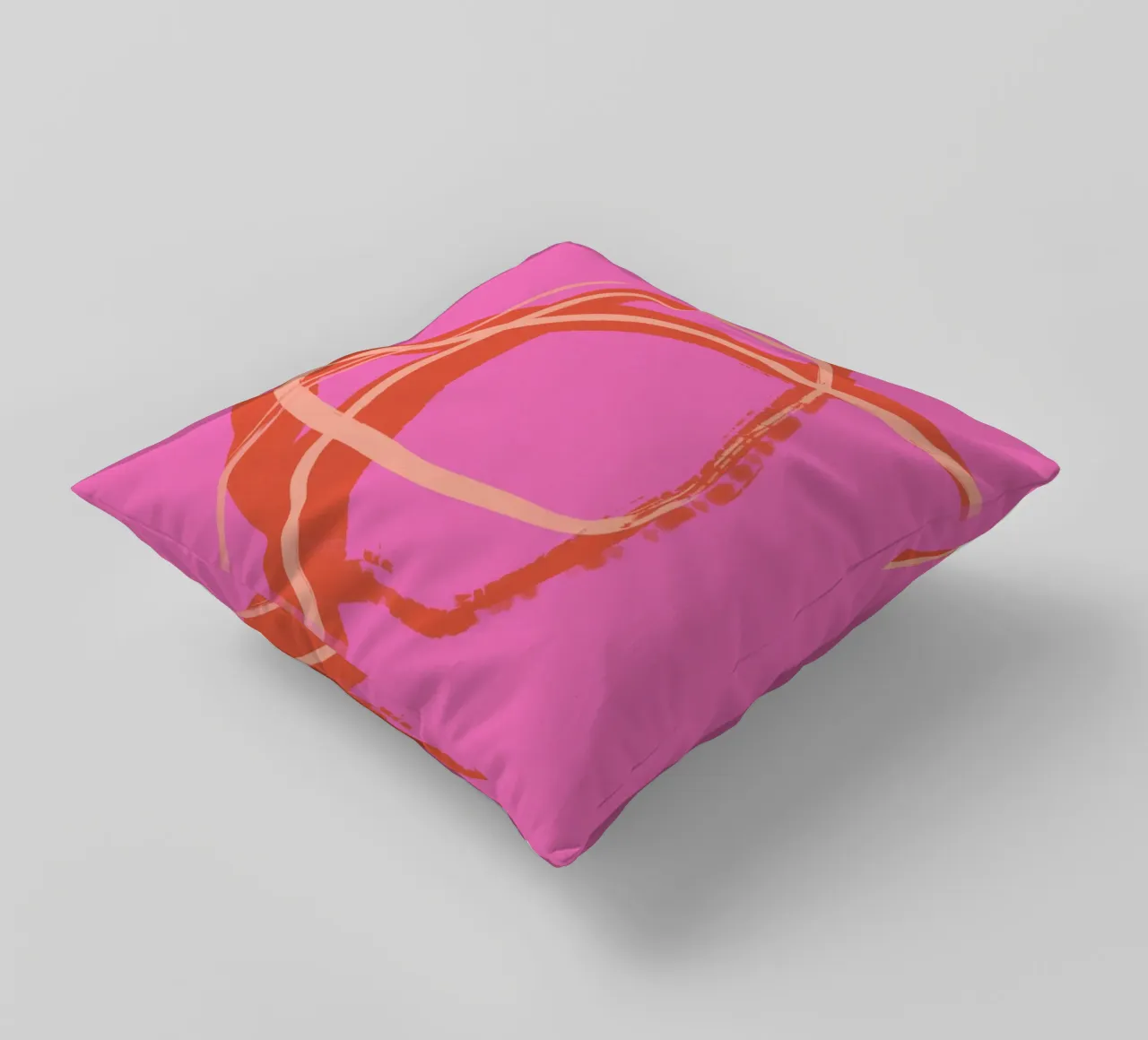 All On Pink No 10 cuscino da treechild