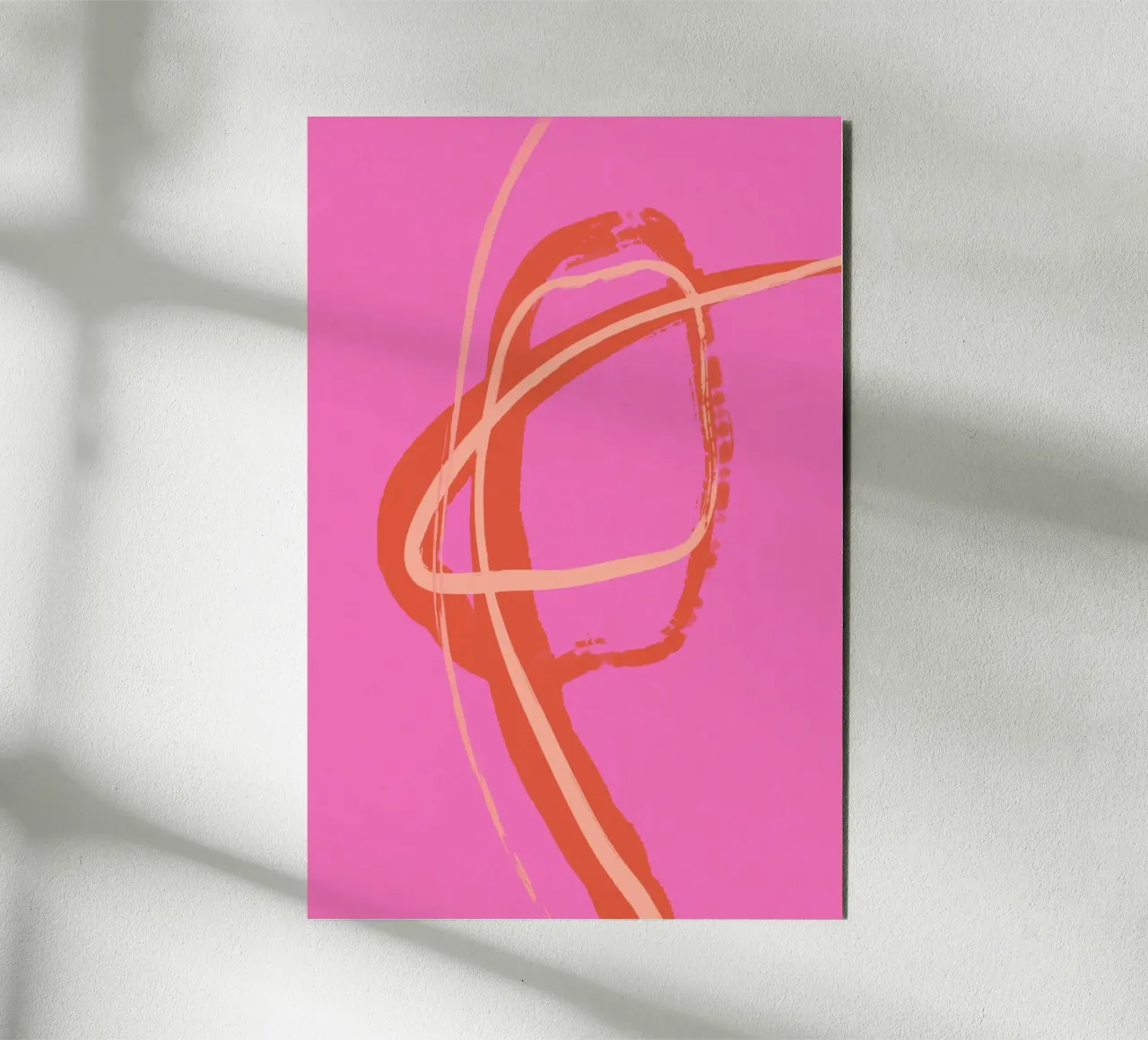 All On Pink No 10 alluminio dibond da treechild