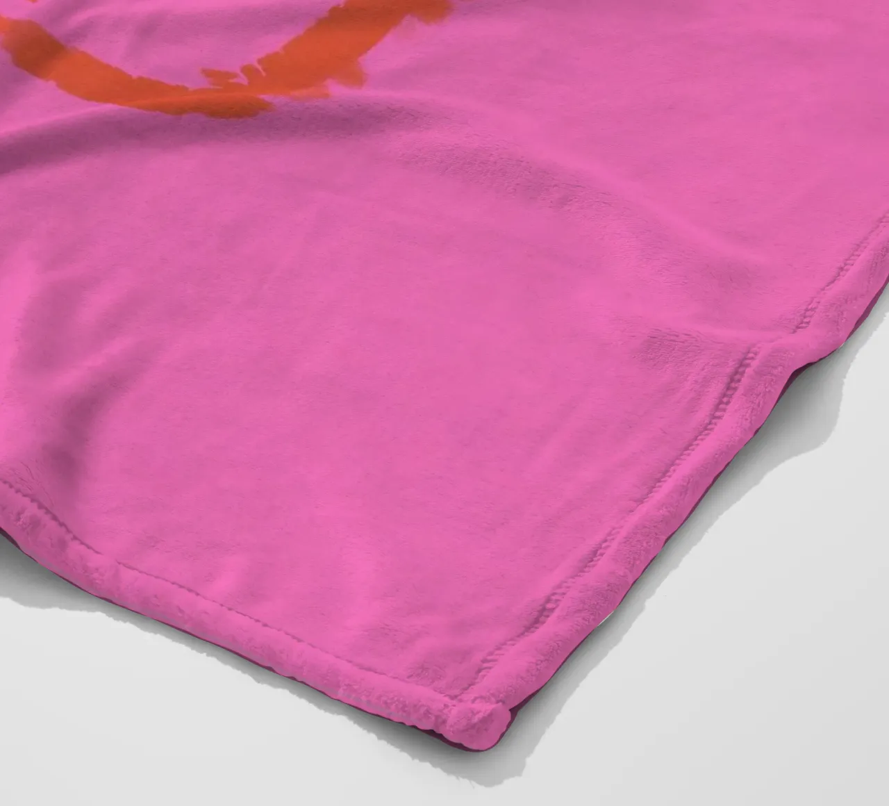All On Pink No 10 coperta in pile da treechild