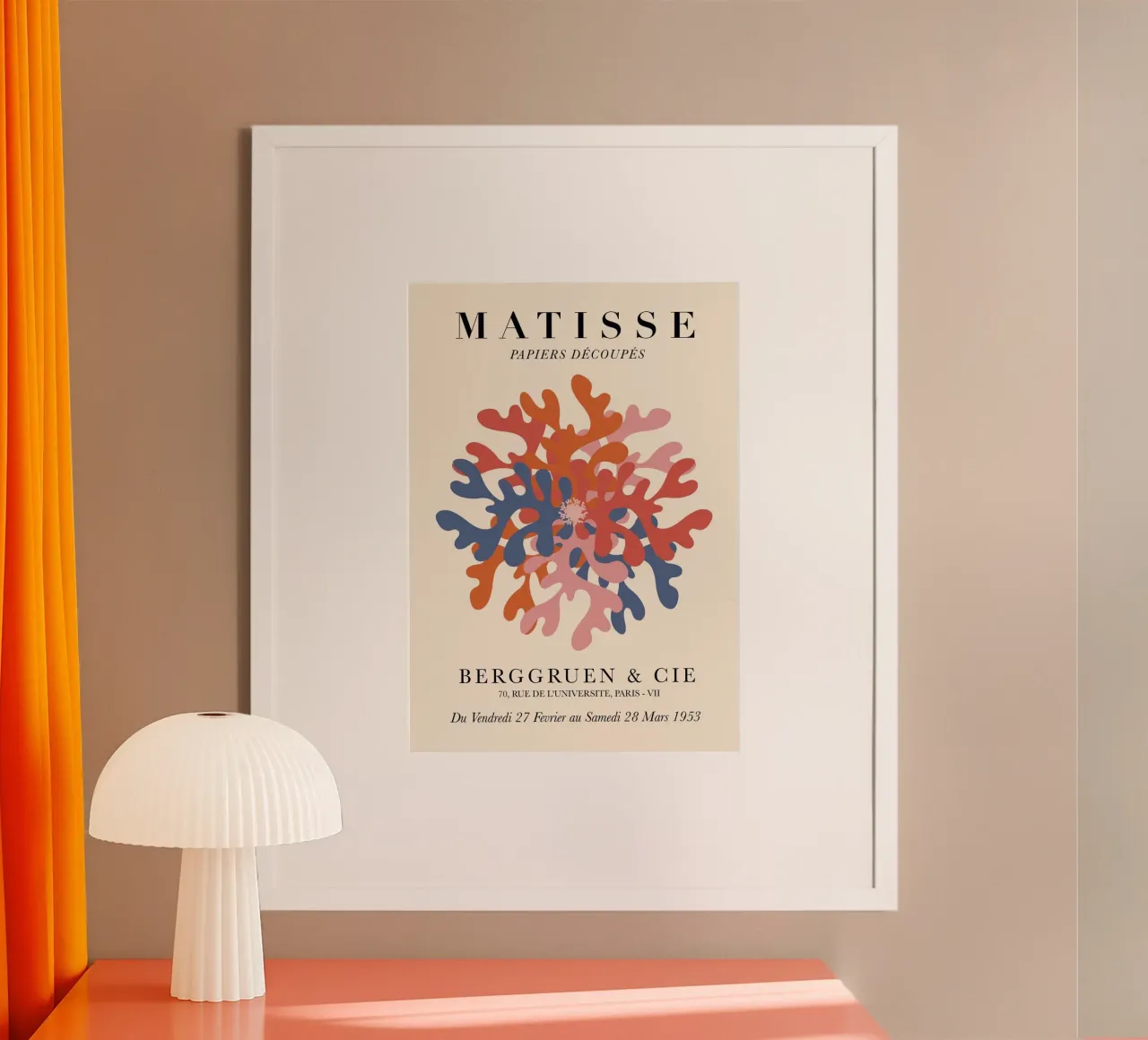 pubblicità con motivo a corallo carta hahnemühle da gudikan store