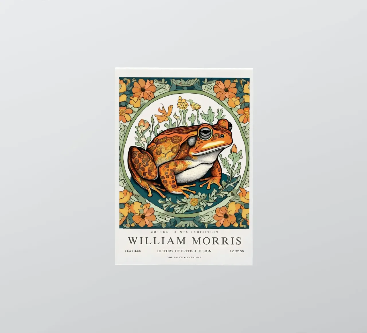 a frog surrounded by leaves sticker by Ropech Shop