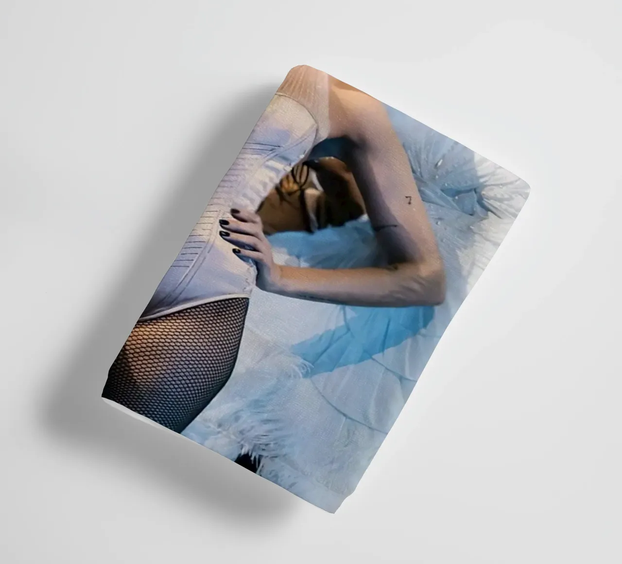 Dua Lipa White towel by Musadad Shop