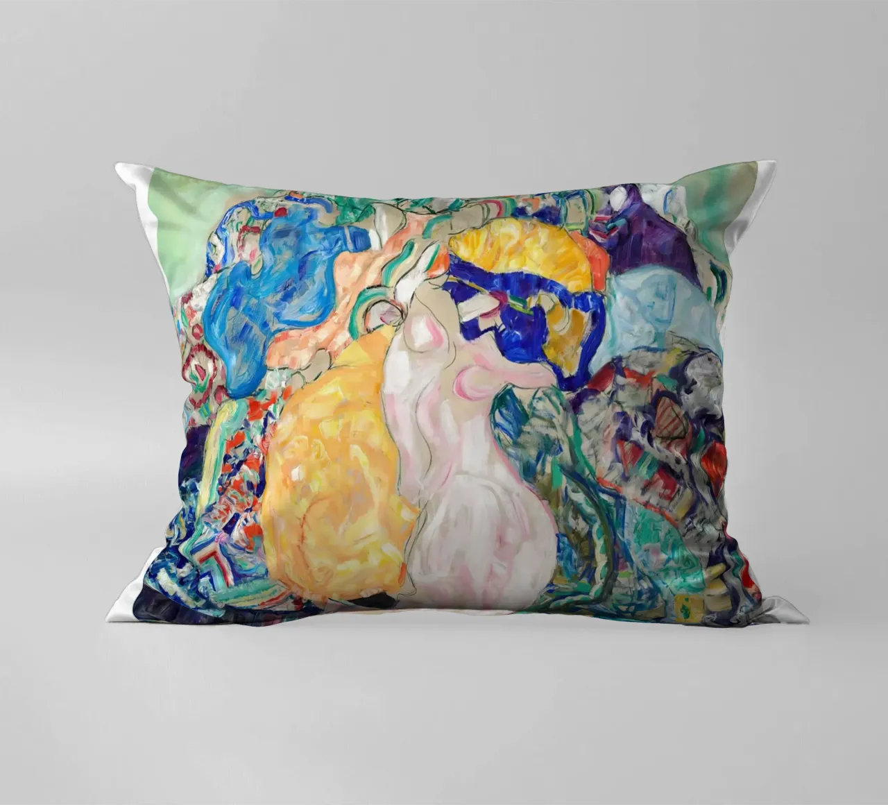 Culla di Gustav Klimt 1917-1918 cuscino da Lile Shop
