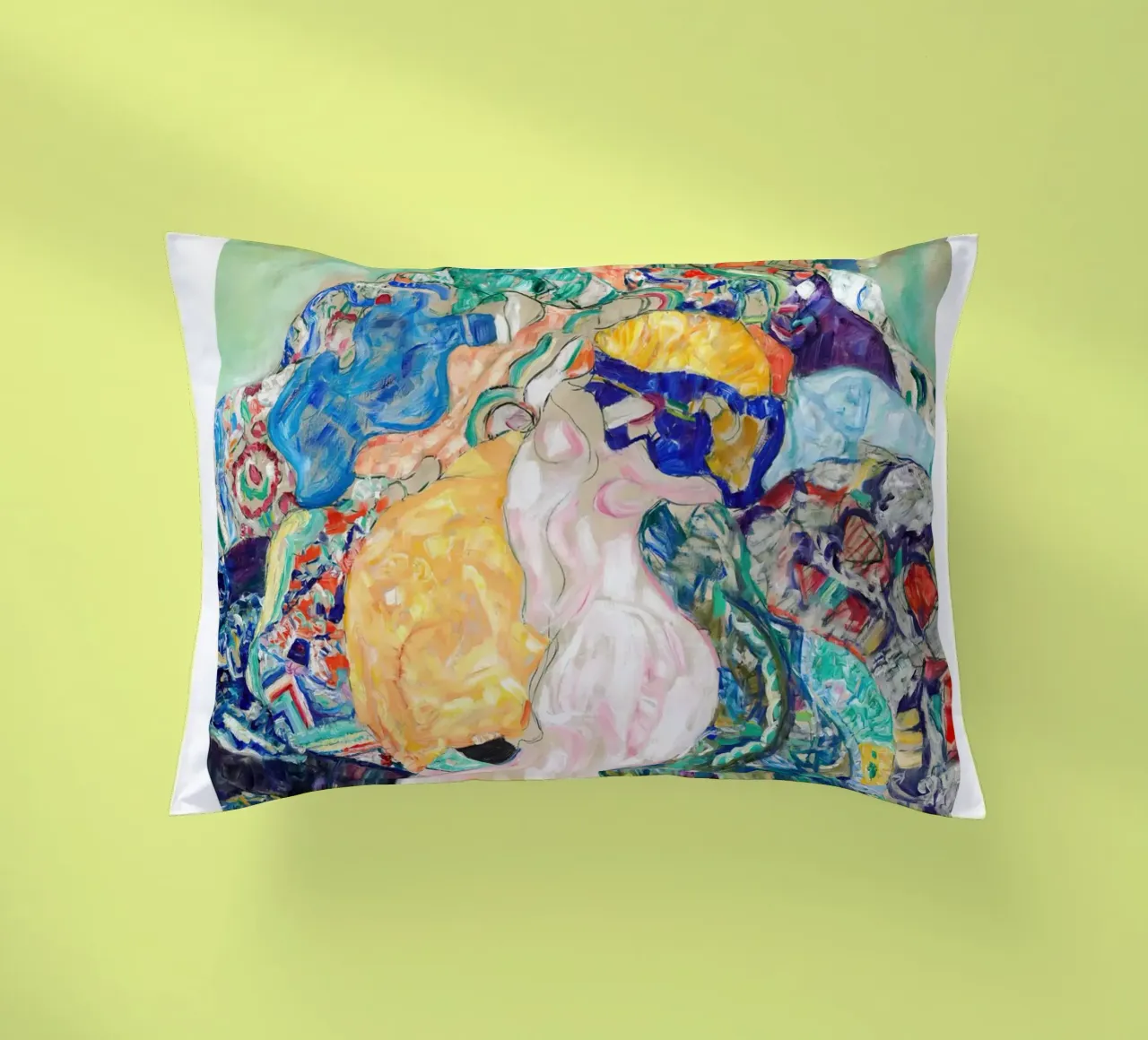 Culla di Gustav Klimt 1917-1918 cuscino da Lile Shop