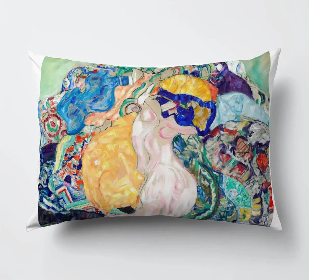 Culla di Gustav Klimt 1917-1918 cuscino da Lile Shop