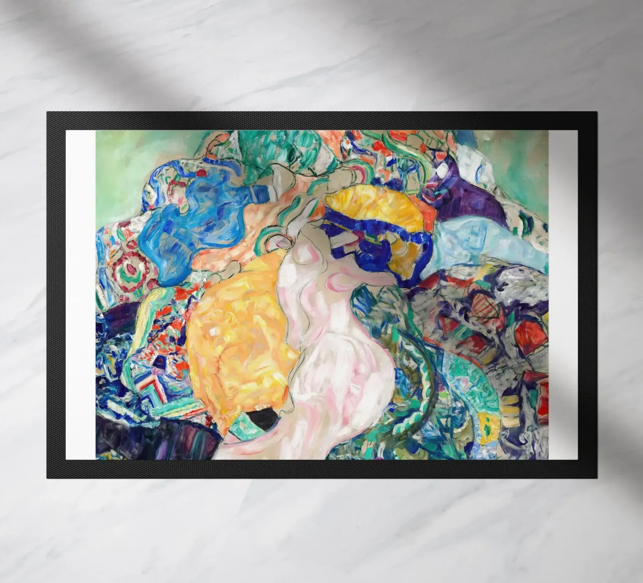 Culla di Gustav Klimt 1917-1918 zerbino da Lile Shop