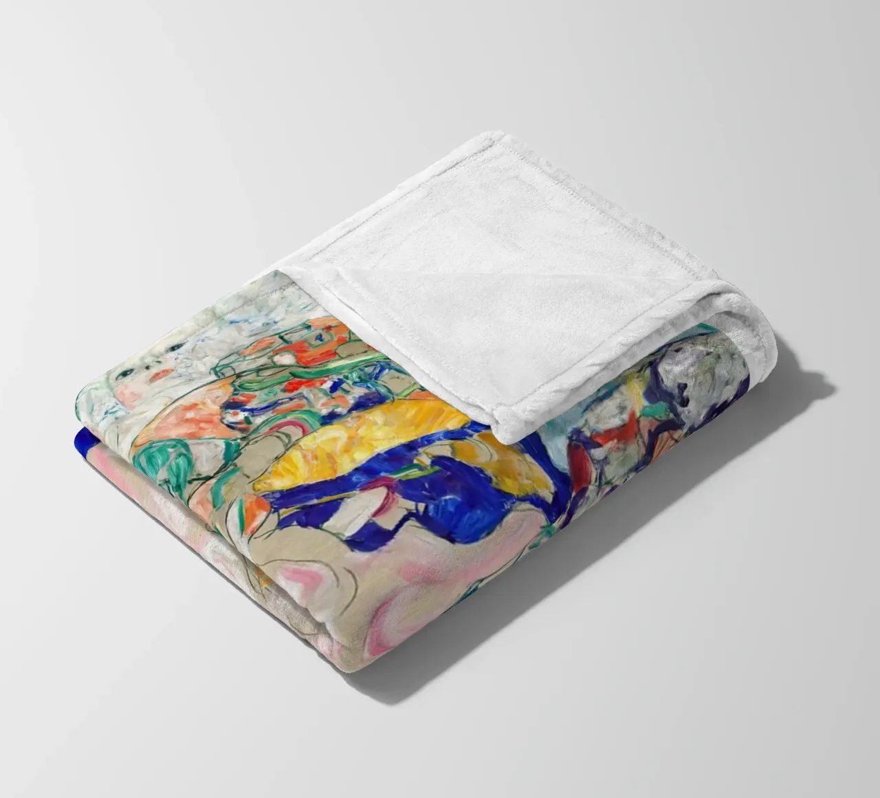 Culla di Gustav Klimt 1917-1918 coperta in pile da Lile Shop