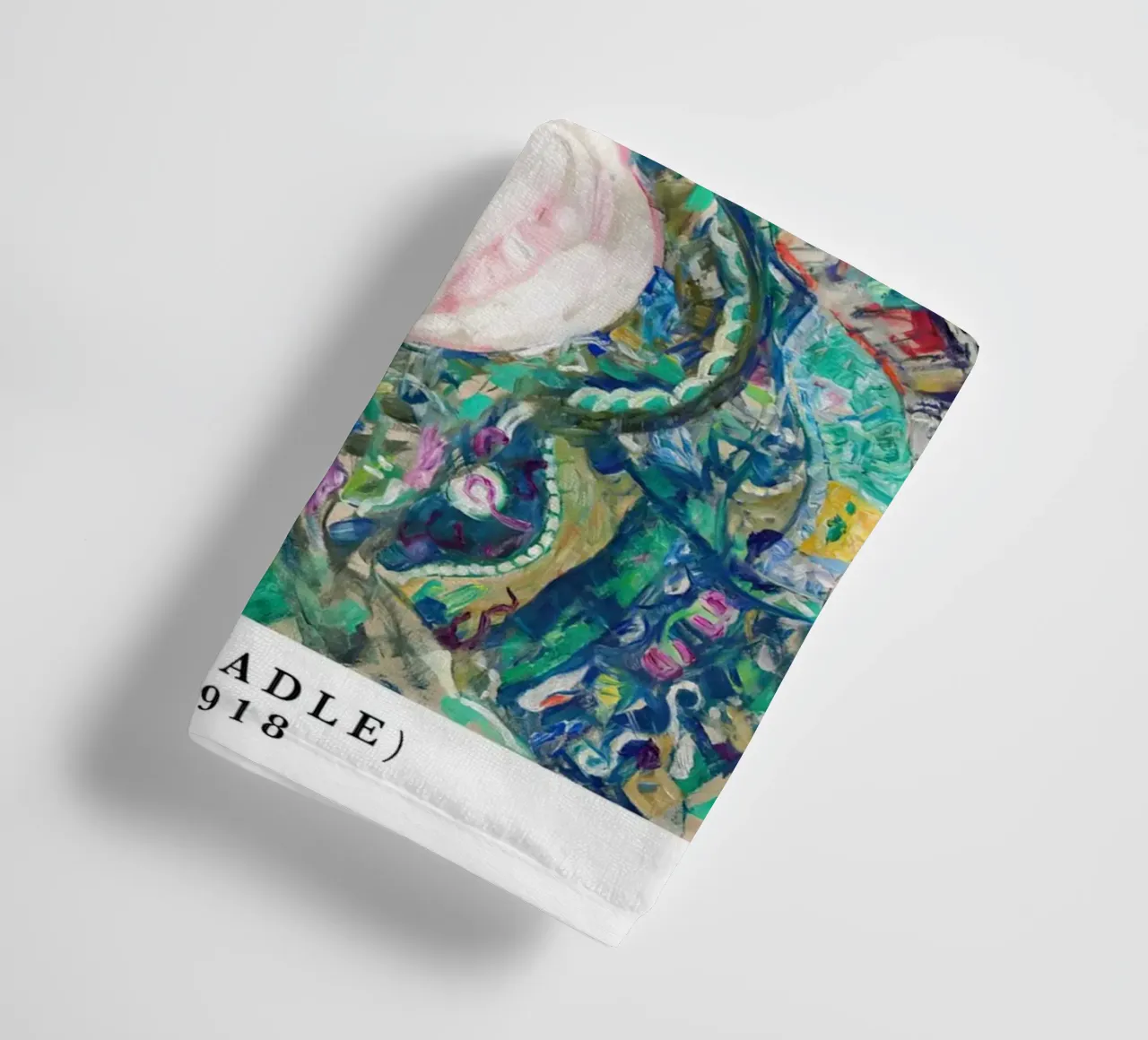 Culla di Gustav Klimt 1917-1918 asciugamano da bagno da Lile Shop