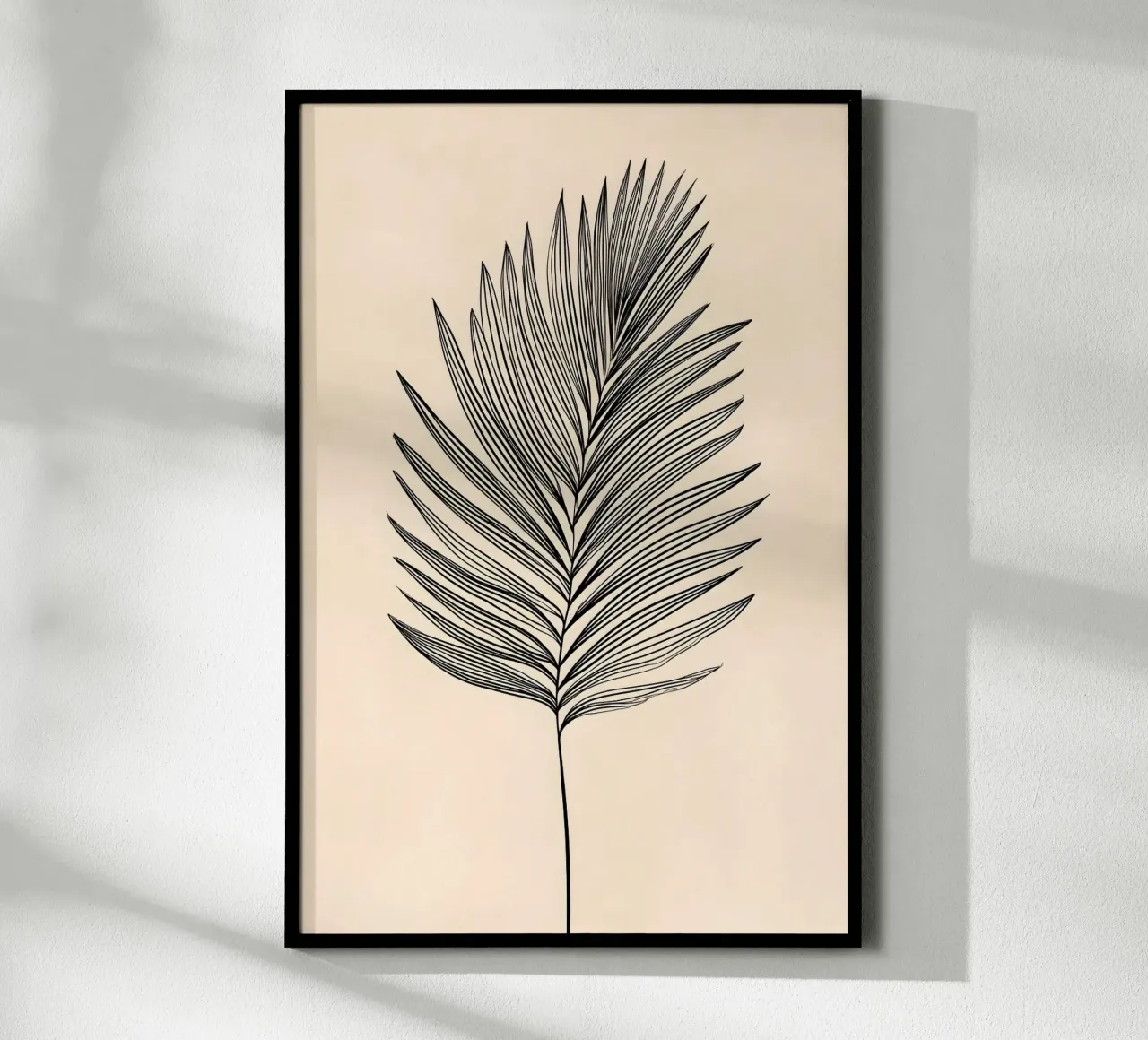 Palmwedel minimalista carta hahnemühle da Studio Verde