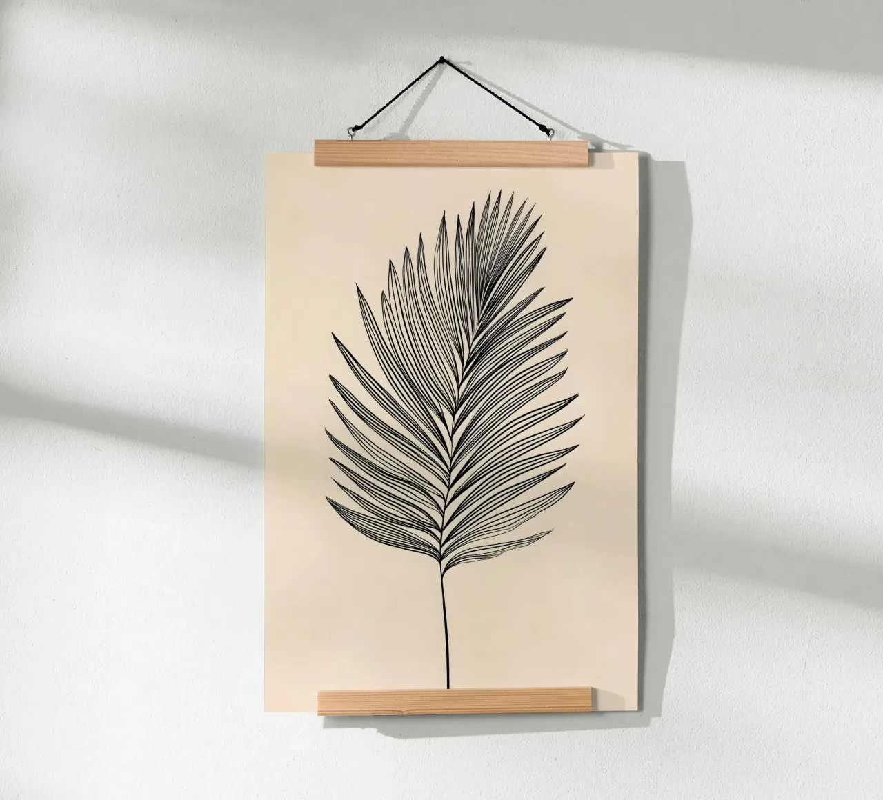 Palmwedel minimalista carta hahnemühle da Studio Verde