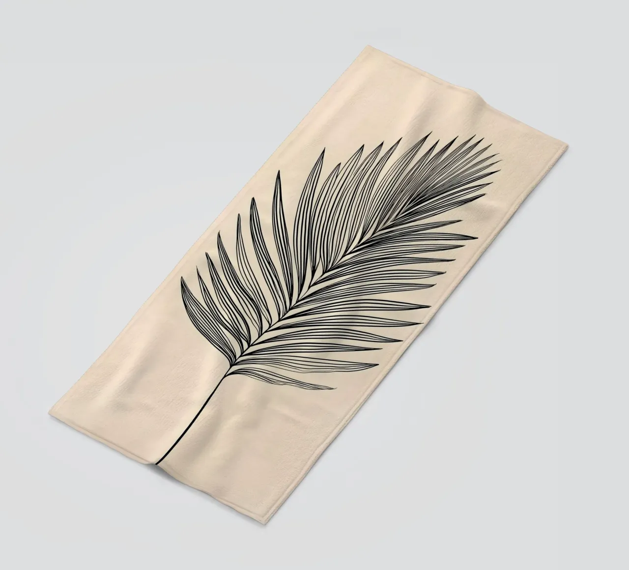 Palmwedel minimalista telo mare da Studio Verde