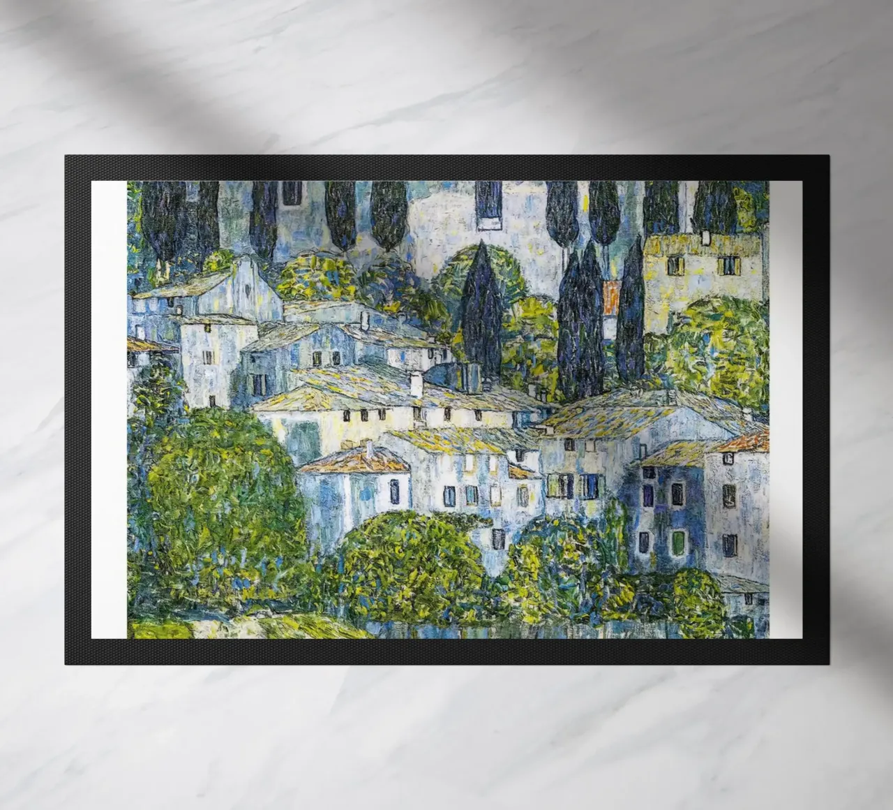 Chiesa di Gustav Klimt a Cassone 1913 zerbino da Lile Shop