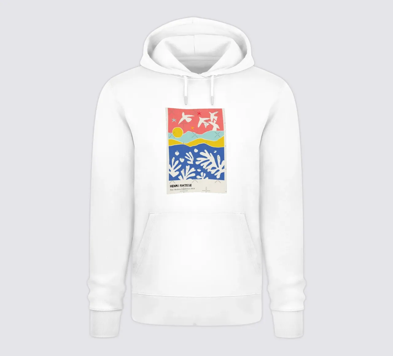 doves flying over the waves during the day hoodie by sazkia art