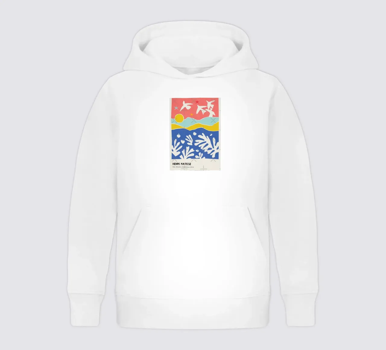 doves flying over the waves during the day kids hoodie by sazkia art